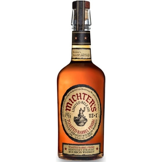 Bottle of Michter's US*1 Toasted Barrel Finish Sour Mash Whiskey 750ml