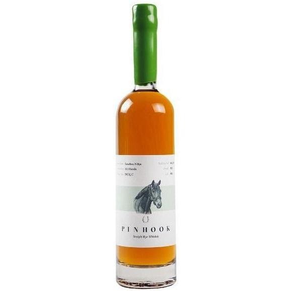 Bottle of Pinhook Flagship Straight Rye Whiskey, a Kentucky rye from the United States