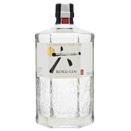 Bottle of Suntory Roku Gin, a gin from Japan, 750ml