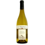 Bottle of St. Francis Sonoma County Chardonnay, a white wine from Sonoma County, California, 750ml