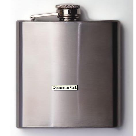 Stainless Steel 6 oz Flask