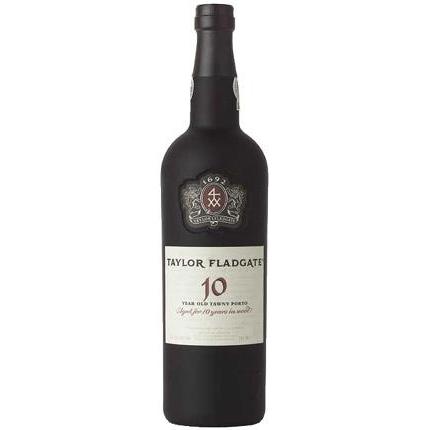Bottle of Taylor Fladgate 10 Year Old Tawny Port, a fortified wine from Douro, Portugal, 750ml