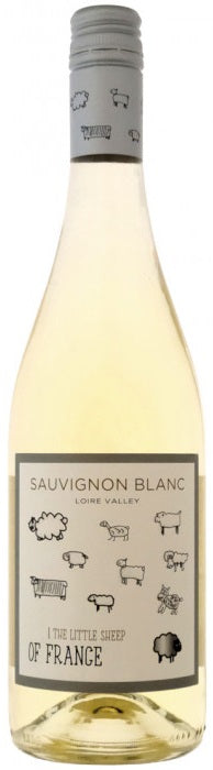 Bottle of The Little Sheep of France Sauvignon Blanc, a white wine from the Loire Valley, France, 750ml