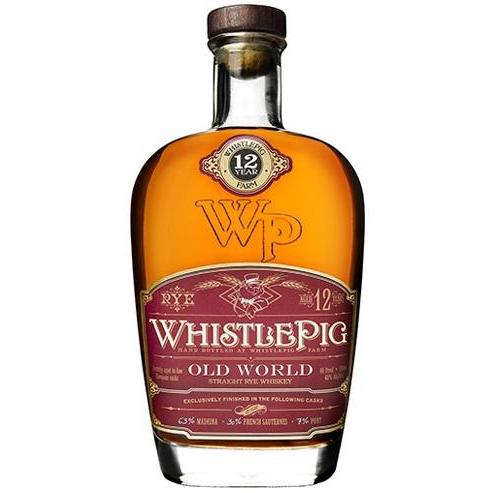 WhistlePig Old World Straight Rye Whiskey 12 Year Old 750ml