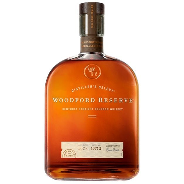 Bottle of Woodford Reserve, a Kentucky straight bourbon whiskey from the United States