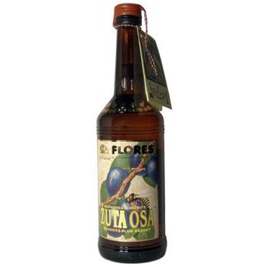 Zuta Osa Flores Plum Brandy Slivovitz 750ml